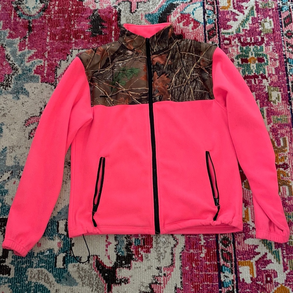Pink Camouflage Jacket